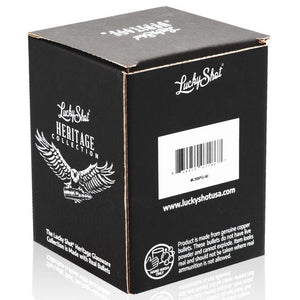 Shots Fired by Lucky Shot USA .50 Cal BMG Bullet Beer Pint - FUBAR gravure - Bierglas (475ml)