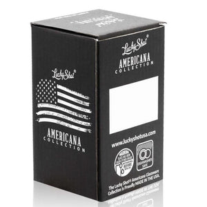 Shots Fired by Lucky Shot USA Americana Collection Bierglazen – Bierglas (Pint) – "GIRLS JUST WANNA HAVE GUNS" – (475ml)