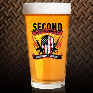 Shots Fired by Lucky Shot USA Americana Collection – Bierglas (Pint) – "WHEN YOU COME FOR MINE" – (475ml) (Copy)