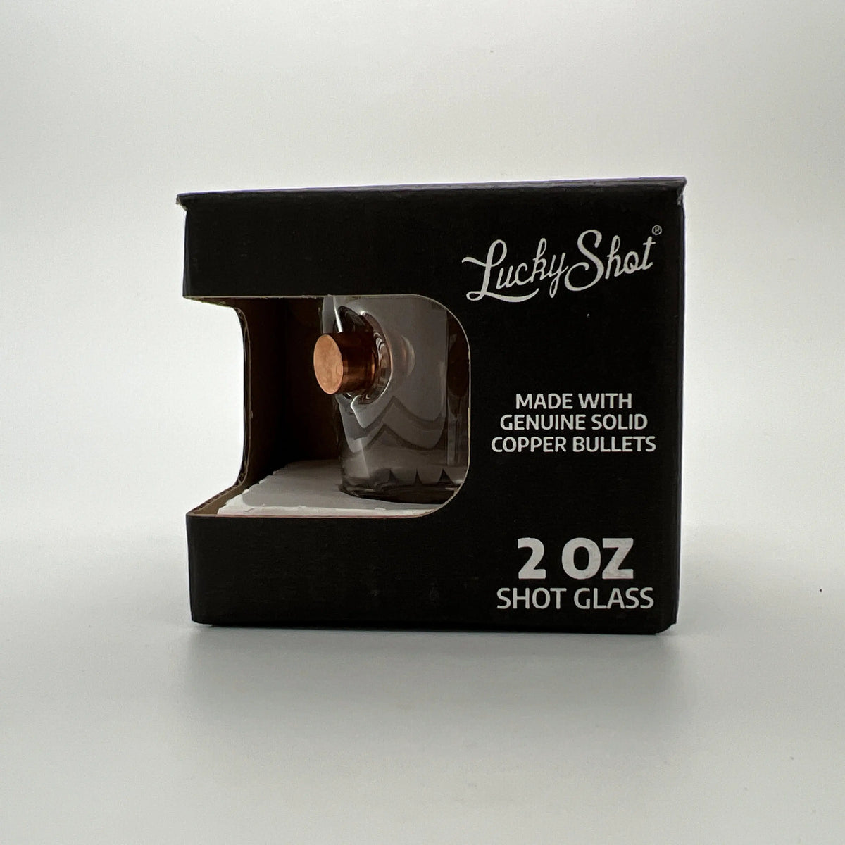 Shots Fired by Lucky Shot USA Lucky Shot USA .45 ACP Bullet Shot Glass Shotglaasje (54ml)