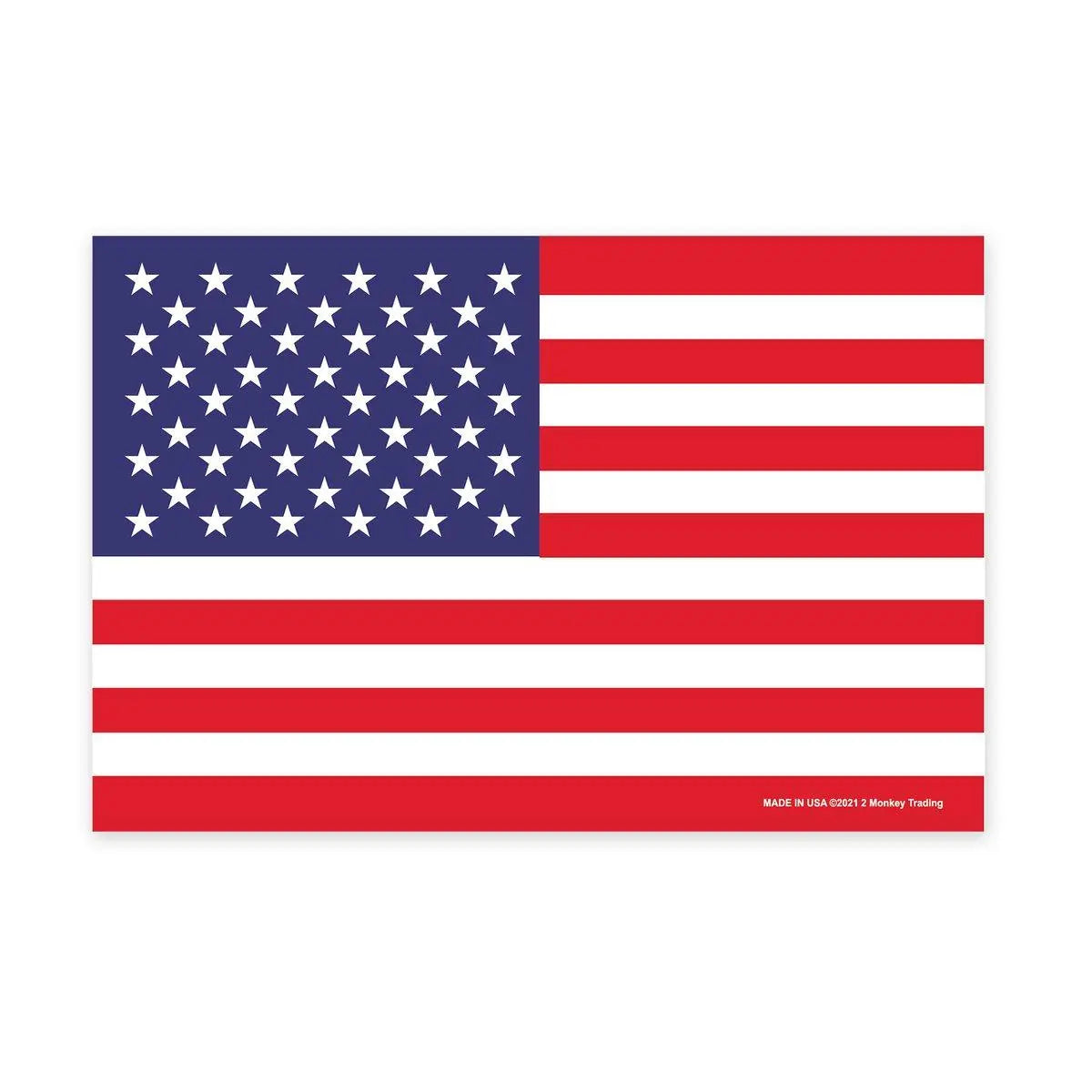 Lucky Shot USA- Magneetsticker- Amerikaanse vlag