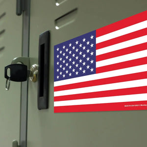 Lucky Shot USA- Magneetsticker- Amerikaanse vlag