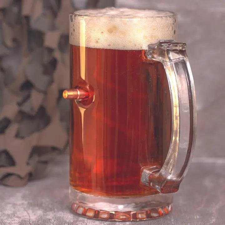 Shots Fired by Lucky Shot USA Bierpul Lucky Shot USA .308/7.62 Bullet Beer Mug (475ml)
