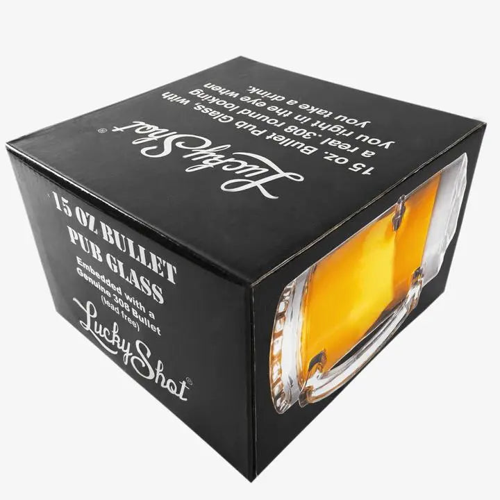 Shots Fired by Lucky Shot USA Bierpul Lucky Shot USA .308/7.62 Bullet Beer Mug (475ml)