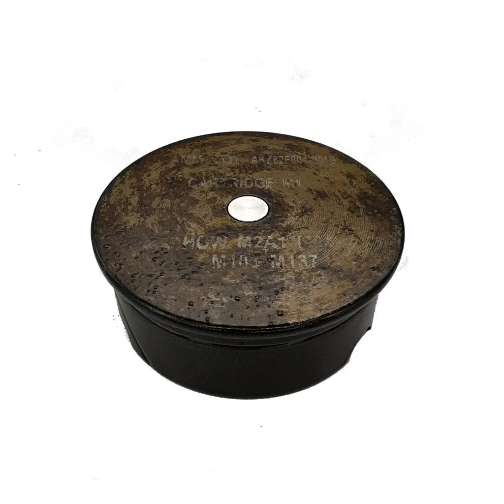 Shots Fired by Lucky Shot USA Lucky Shot 105mm Howitzer shell tankgranaat asbak