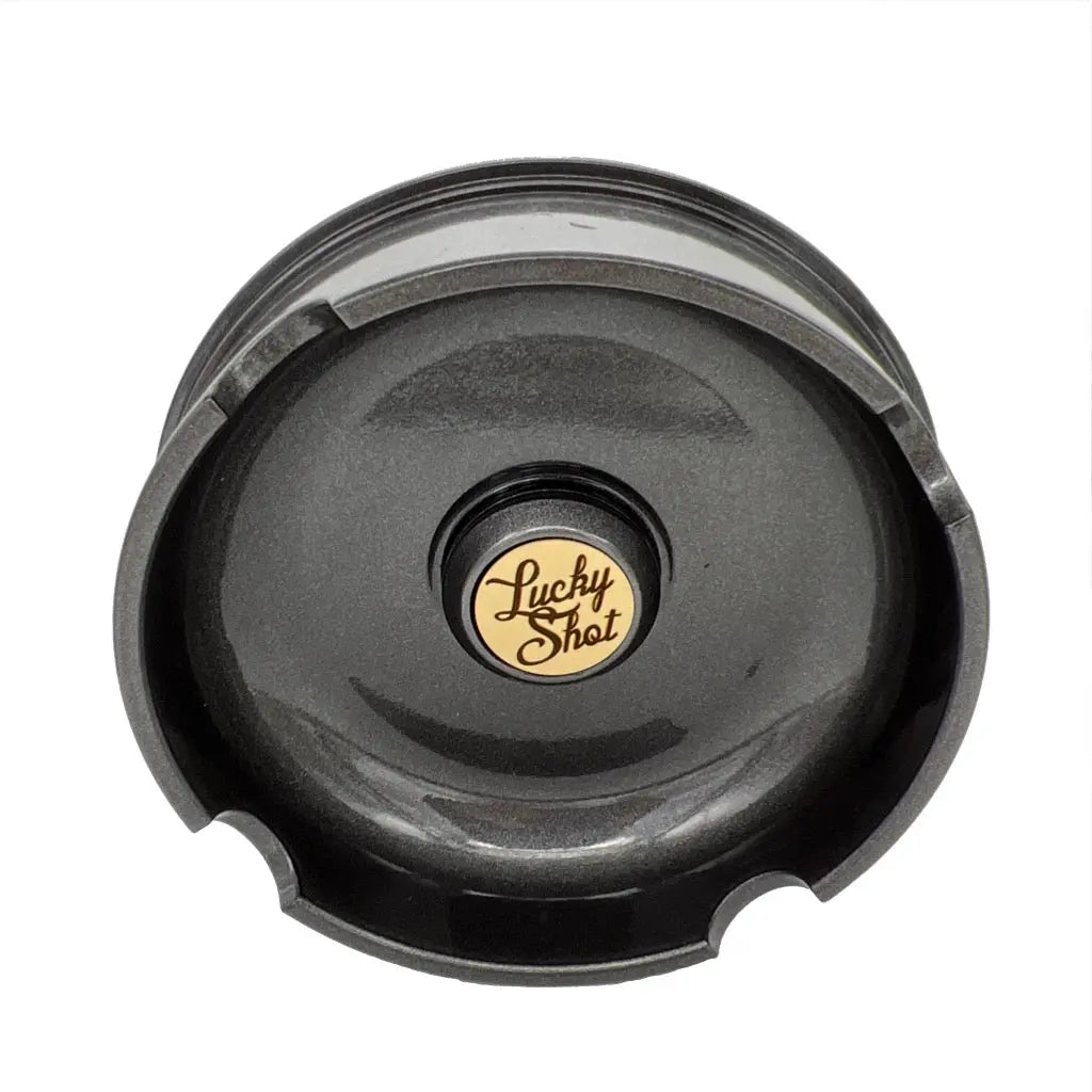 Shots Fired by Lucky Shot USA Lucky Shot Asbak van M1 Abrams tank 120mm shell