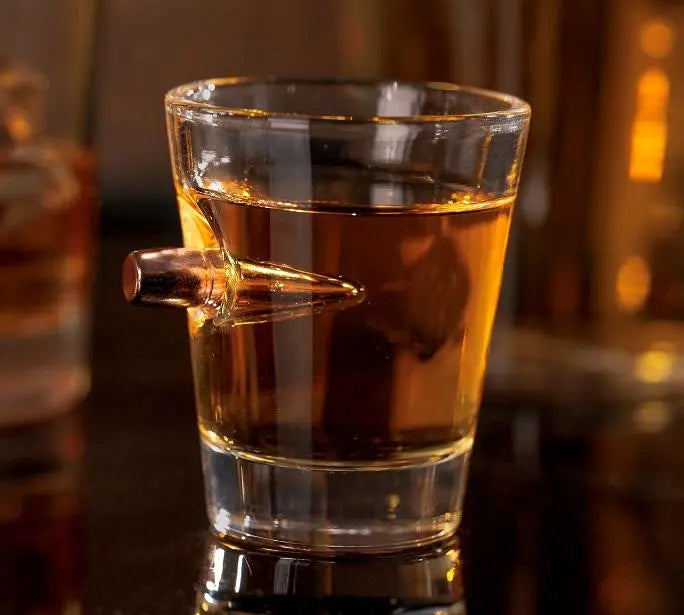 Lucky Shot USA Shot Glasses .308/7.62 Bullet Shotglas (54ml) 12.99 Shots Fired!