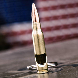 Shots Fired by Lucky Shot USA Bullet Keychain Bottle Opener Bieropener sleutelhanger van .308/7.62 patroon