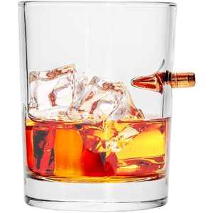 Shots Fired® Lucky Shot USA .308/7.62 Bullet Whiskyglas (300ml)