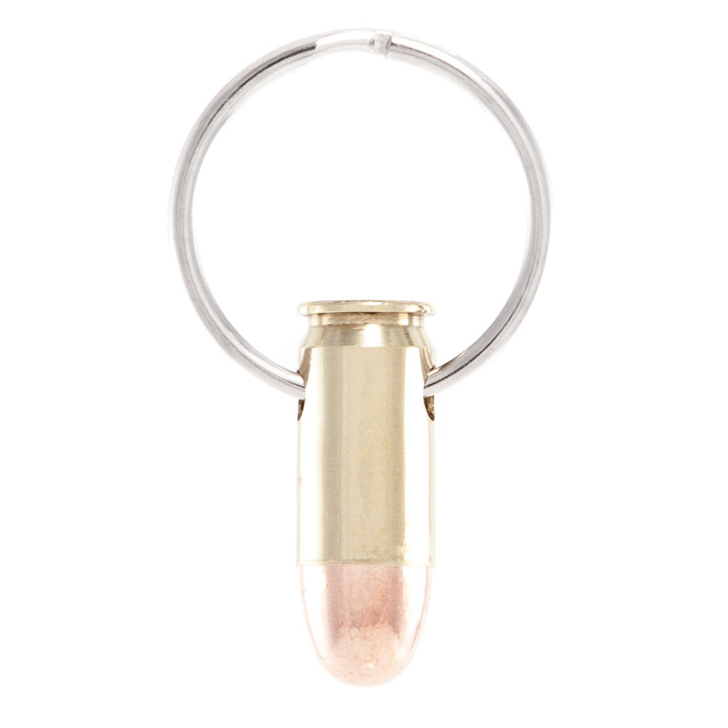 Shots Fired! Lucky Shot USA .45 ACP Bullet Keychain Sleutelhanger