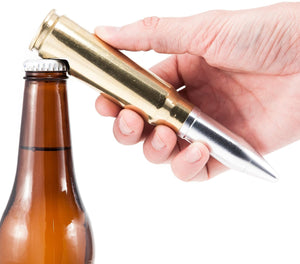 Shots Fired by Lucky Shot USA 20mm Vulcan round beer opener