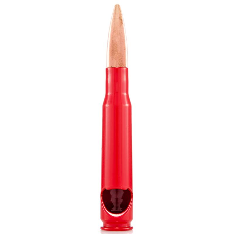 Shots Fired by Lucky Shot USA .50 Cal BMG Bullet Bottle Opener - Bieropener (Rood)