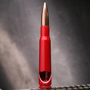 Shots Fired by Lucky Shot USA .50 Cal BMG Bullet Bottle Opener - Bieropener (Rood)