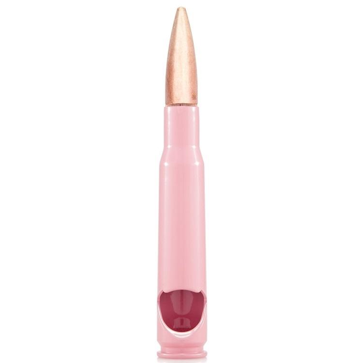 Shots Fired by Lucky Shot USA .50 Cal BMG Bullet Bottle Opener - Bieropener (Roze)