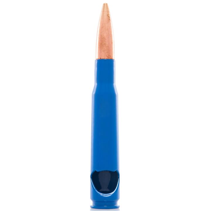 Shots Fired by Lucky Shot USA .50 Cal BMG Bullet Bottle Opener - Bieropener (Blauw)