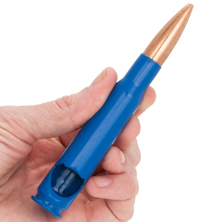 Shots Fired by Lucky Shot USA .50 Cal BMG Bullet Bottle Opener - Bieropener (Blauw)