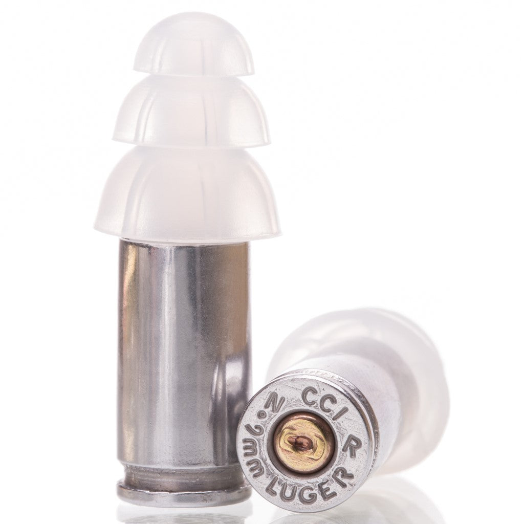 Lucky Shot USA Earplugs 9mm Oordopjes in handig doosje (Nikkel) 8.99 Shots Fired!