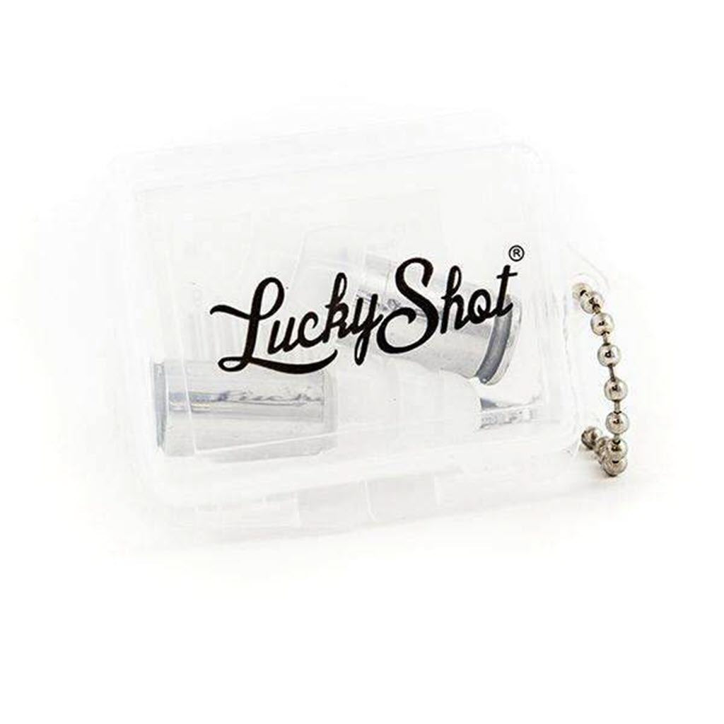 Lucky Shot USA Earplugs 9mm Oordopjes in handig doosje (Nikkel) 8.99 Shots Fired!