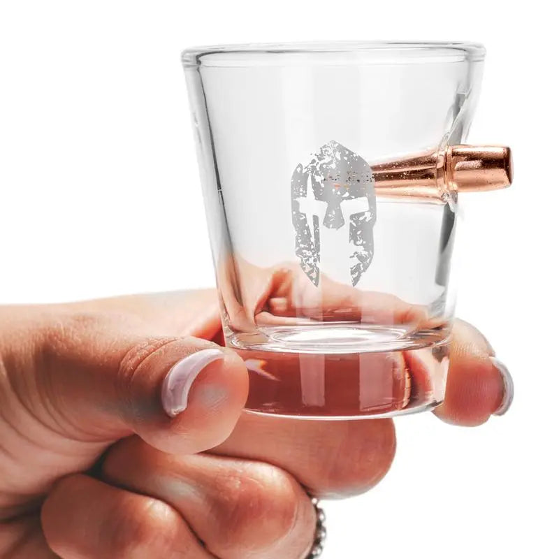 Shots Fired by Lucky Shot USA Shotglaasje Lucky Shot USA .308/7.62 Bullet Shot Glass "Molon Labe" (54ml)
