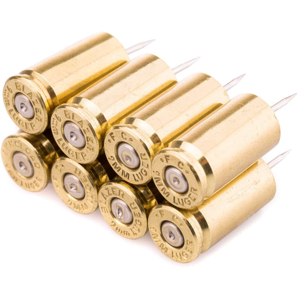 Shots Fired by Lucky Shot USA 9mm Luger Punaises 8 stuks (Koper)