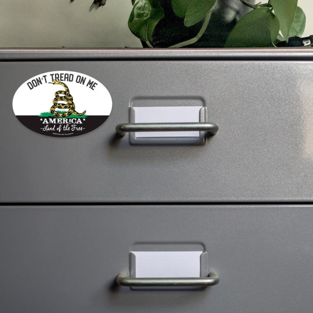 Shots Fired by Lucky Shot USA Magneetsticker "Don't tread on me *America* Land of the free" 10x15cm