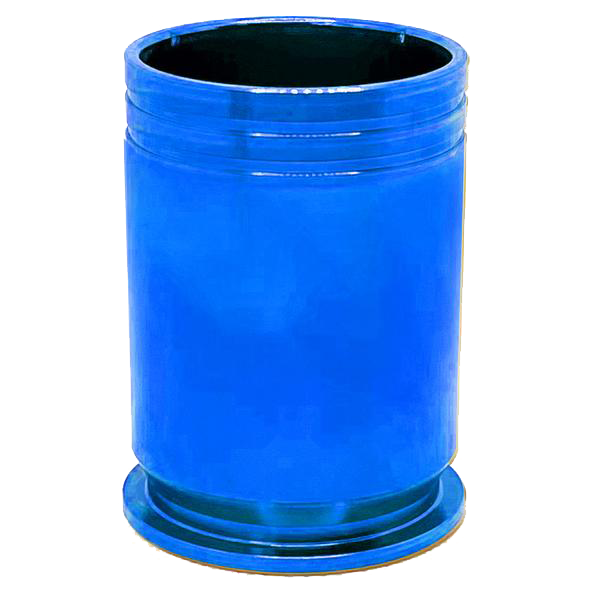 Shots Fired by Lucky Shot USA 40MM Shotglas "40 mike grenade" CNC Aluminium Blauw (60ml)